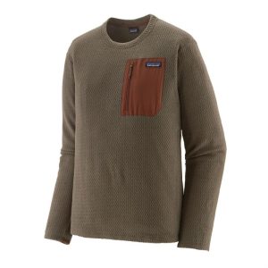 Patagonia M´S R1 Air Crew Mrlb Marlow Brown